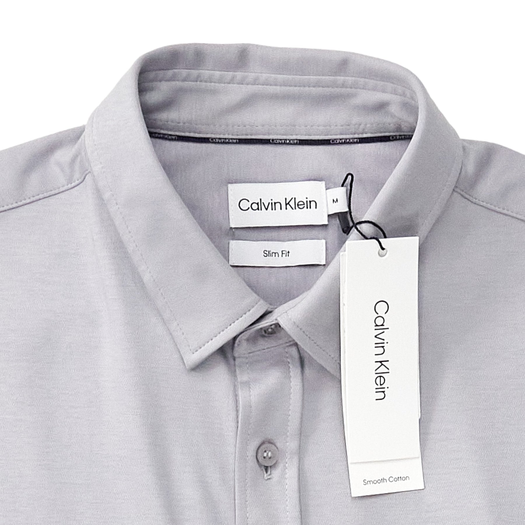 Calvin Klein Grey Pocket Jersey Slim Shirt