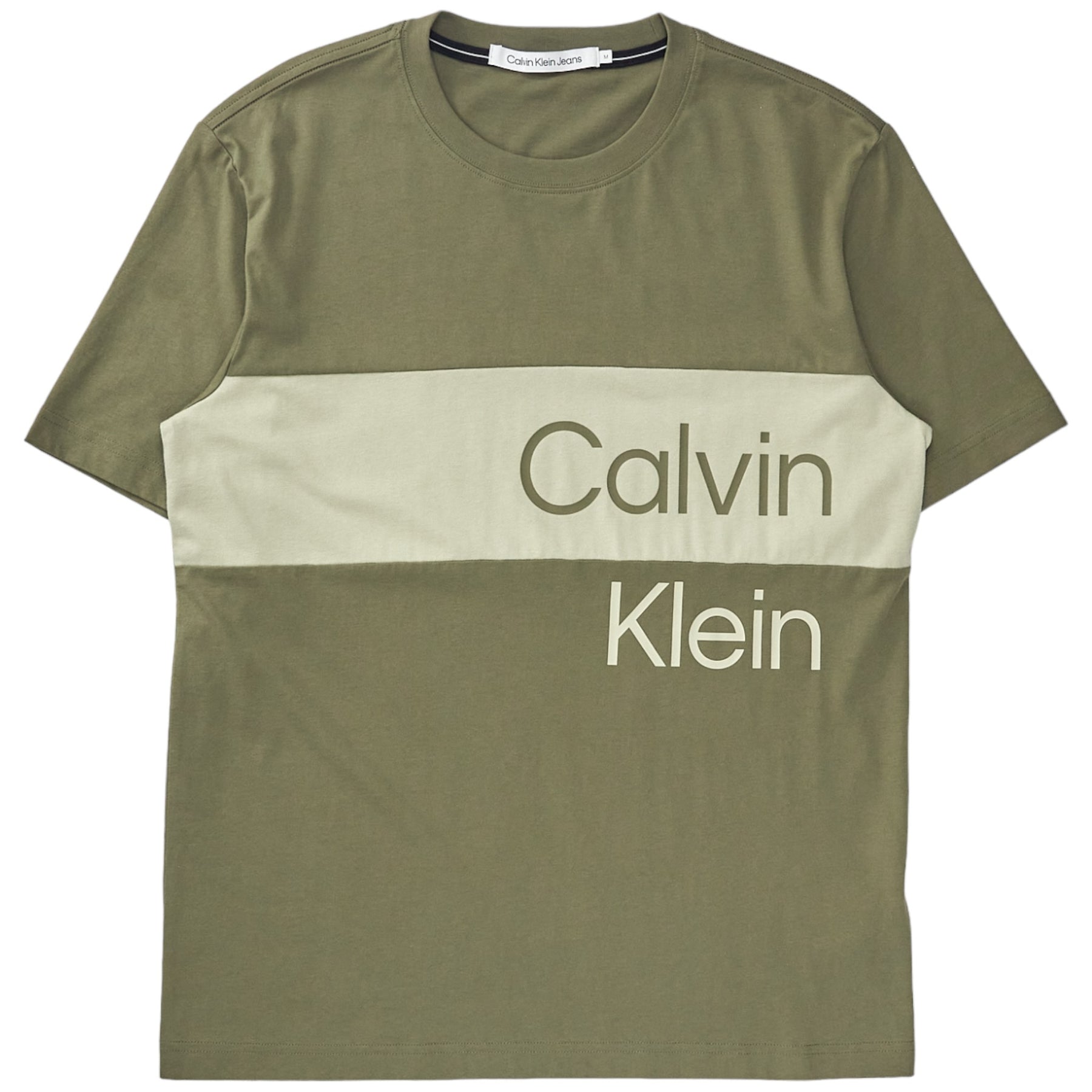 Calvin Klein Jeans Green Logo Tee