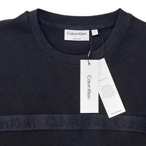 Calvin Klein Black Raised Logo Tee