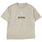 Calvin Klein Jeans Cream Logo Tee