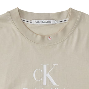 Calvin Klein Jeans Cream Logo Tee