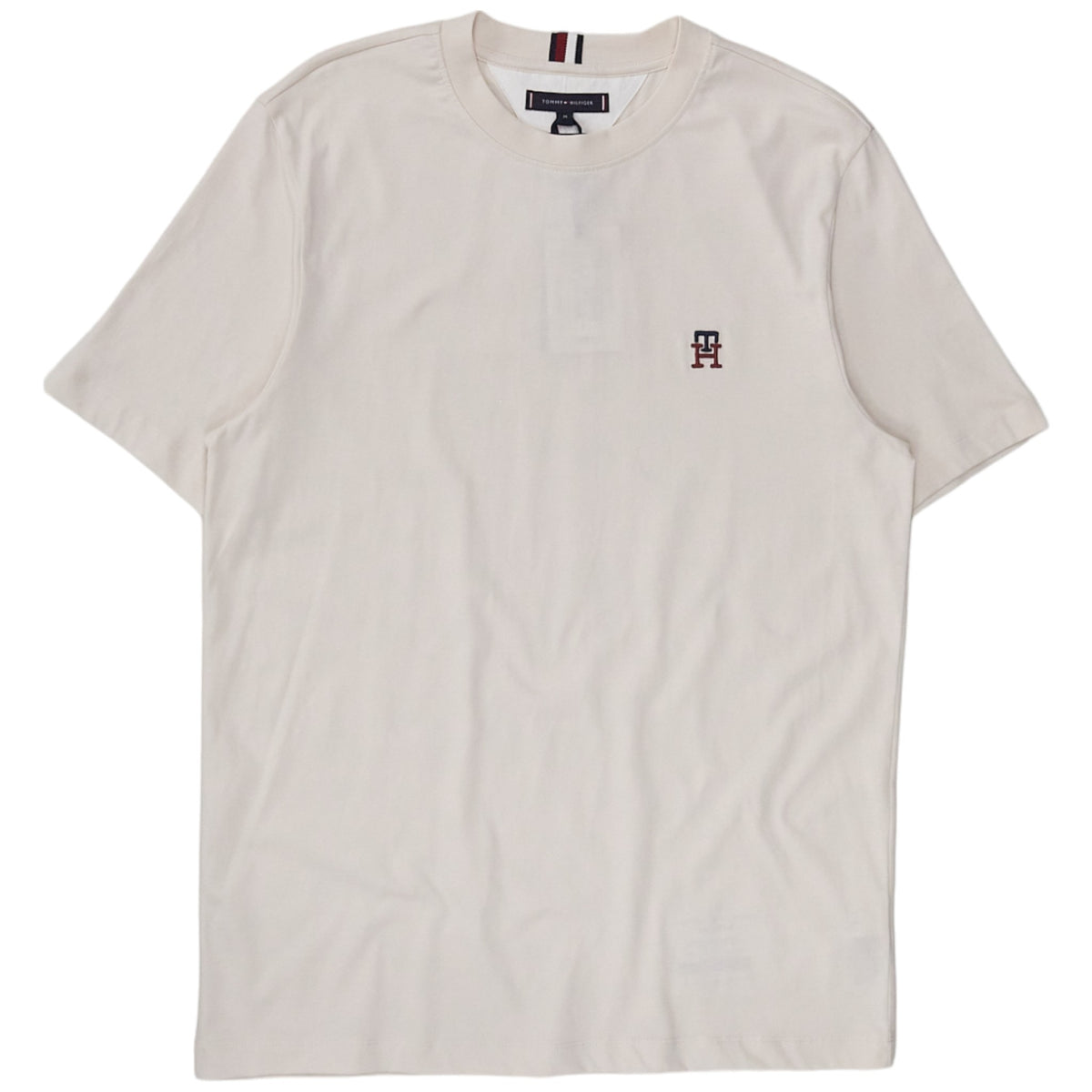 Tommy Hilfiger Weathered White Logo Tee