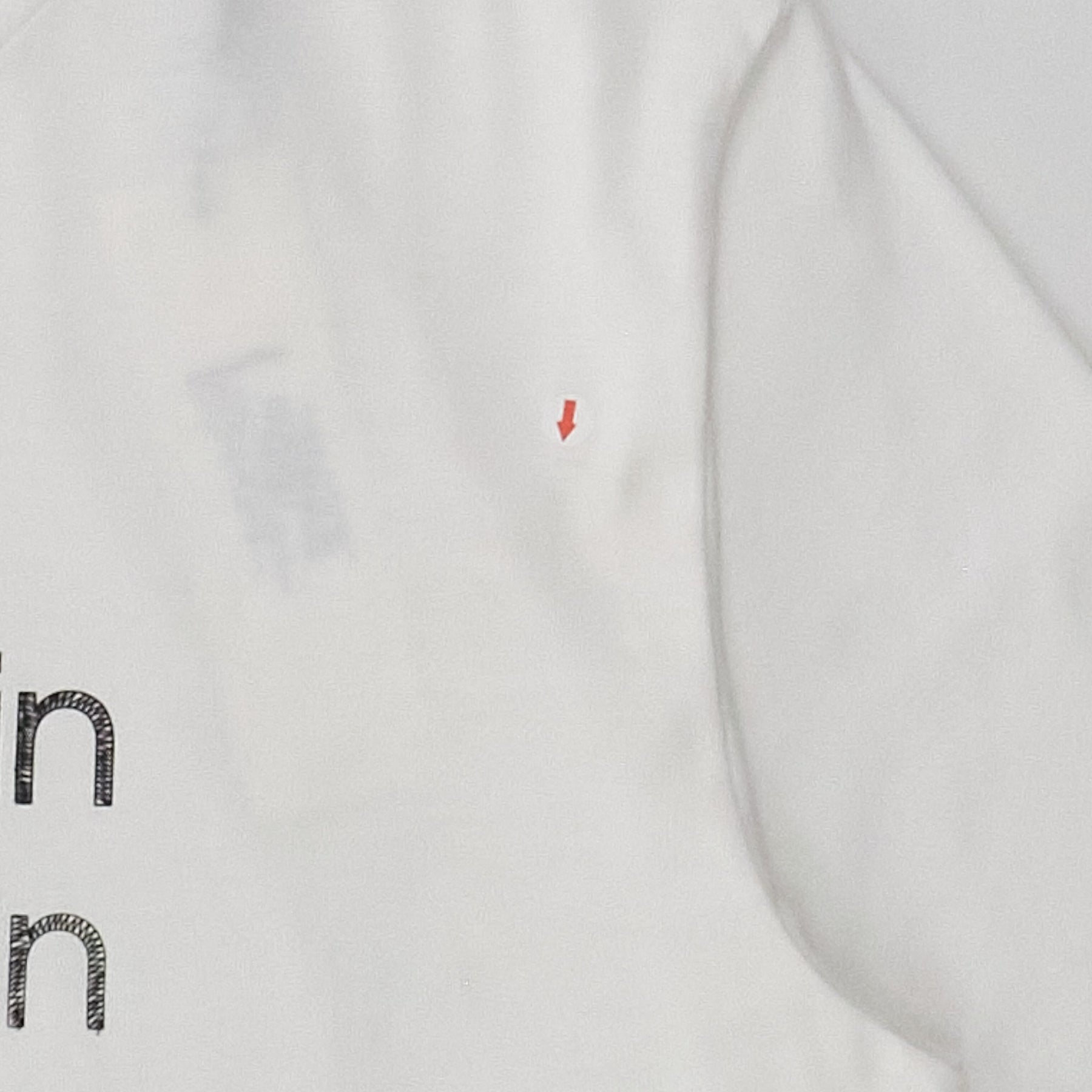 Calvin Klein White Shaded Logo Tee