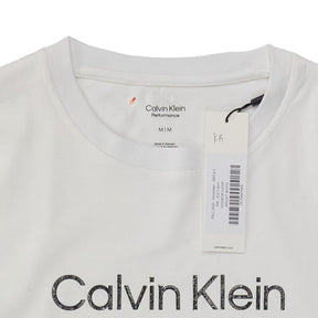 Calvin Klein White Shaded Logo Tee