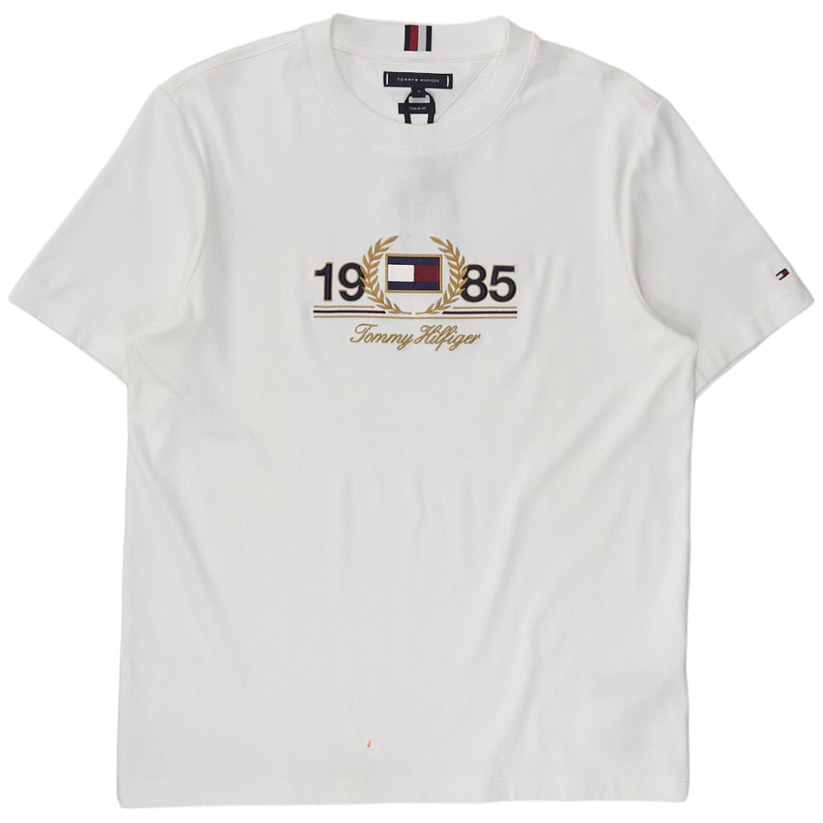 Tommy Hilfiger White Icon Laurel Tee
