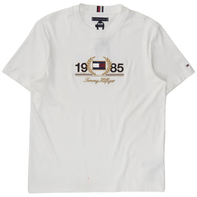 Tommy Hilfiger White Icon Laurel Tee