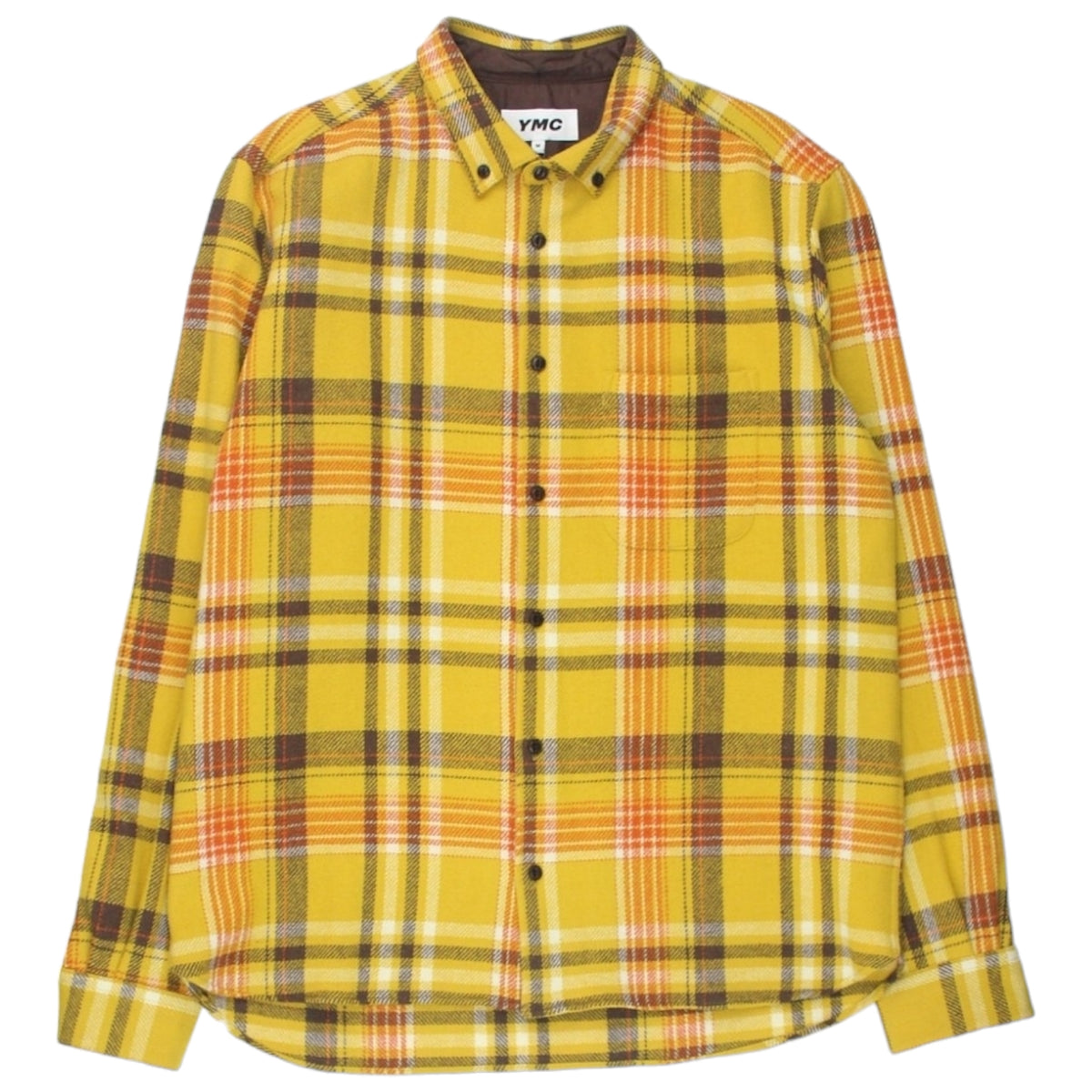 YMC Yellow/Multi Plaid Dean Shirt