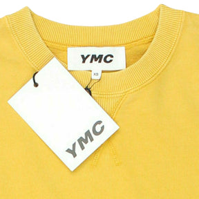 YMC Golden Yellow Cropped Sweatshirt