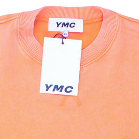 YMC Orange Almost Grown Sweatshirt