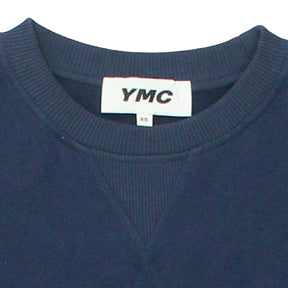 YMC Navy Fleece Sweatshirt