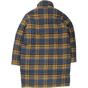 YMC Blue/Multi Plaid Padded Jacket