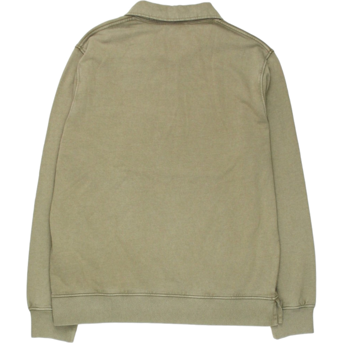 YMC Sage Green 1/4 Zip Sweatshirt