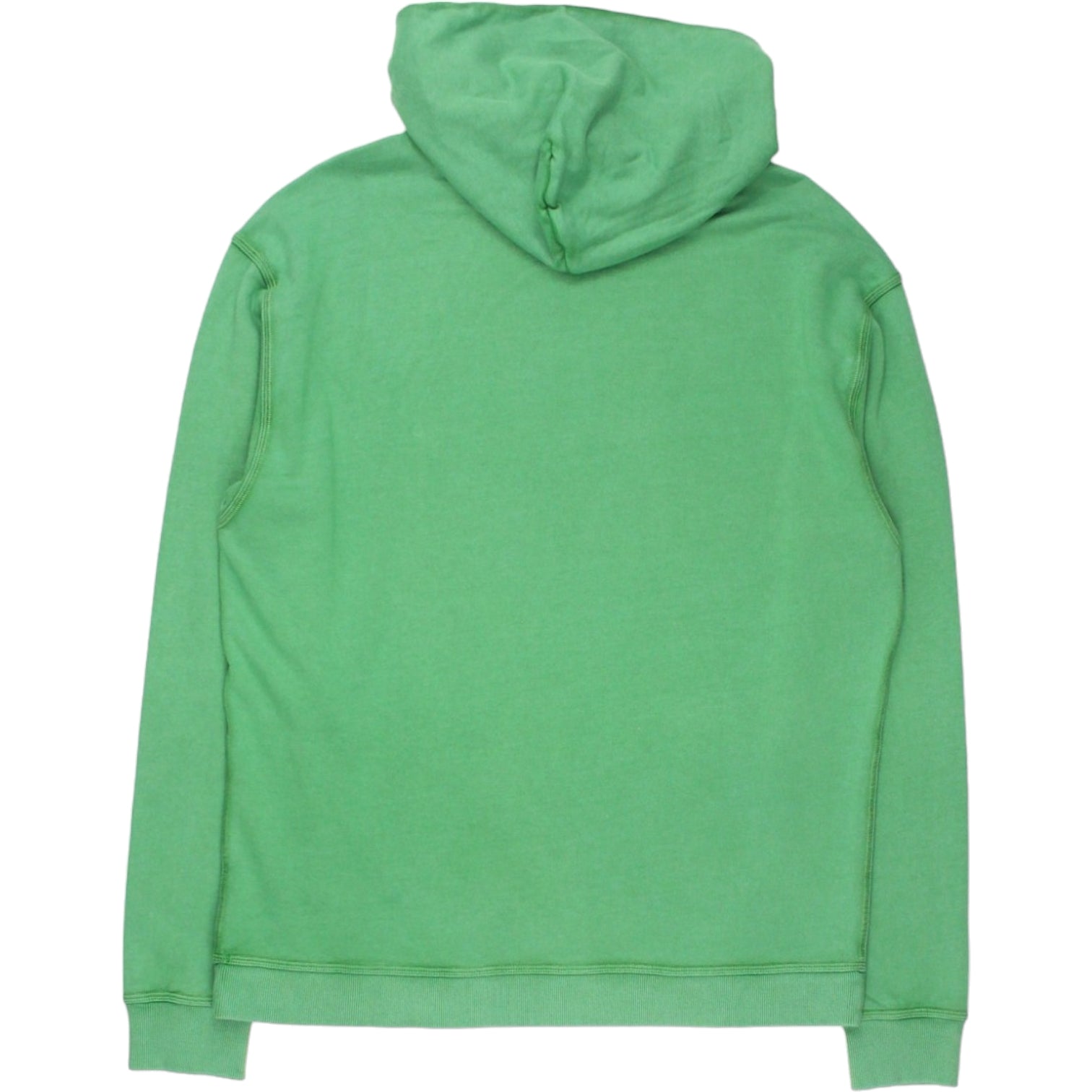 YMC Green Overlocked Hoodie