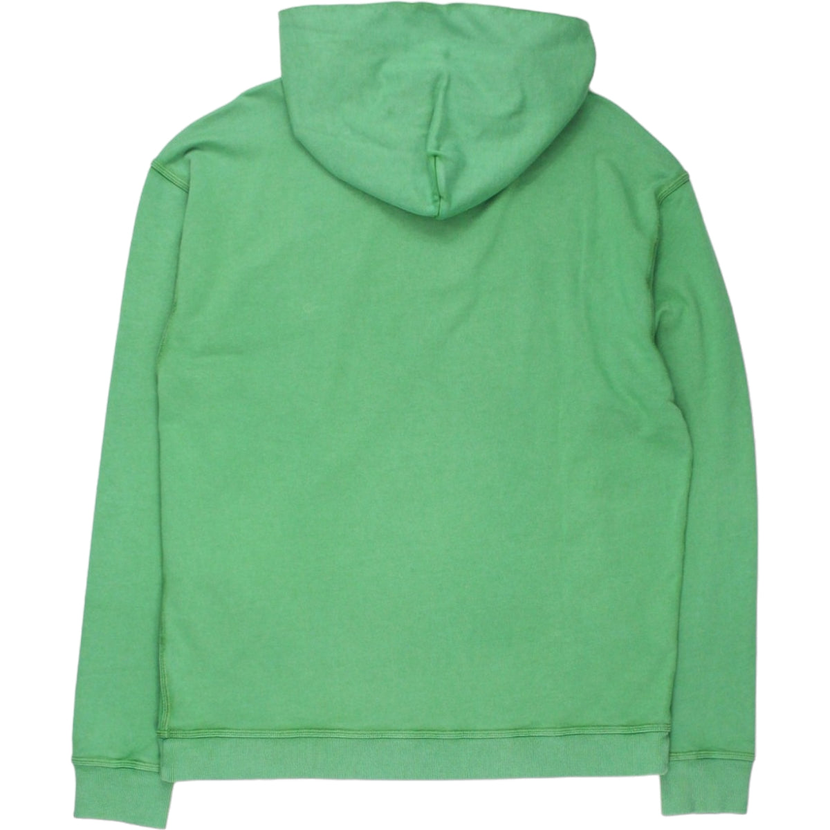 YMC Green Overlocked Hoodie