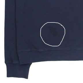 YMC Navy Oversized Sweatshirt