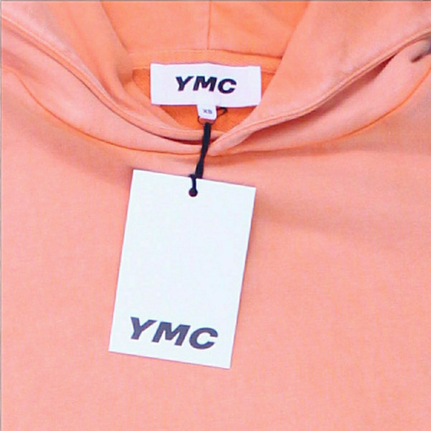 YMC Washed Orange Hooded Sweatshirt