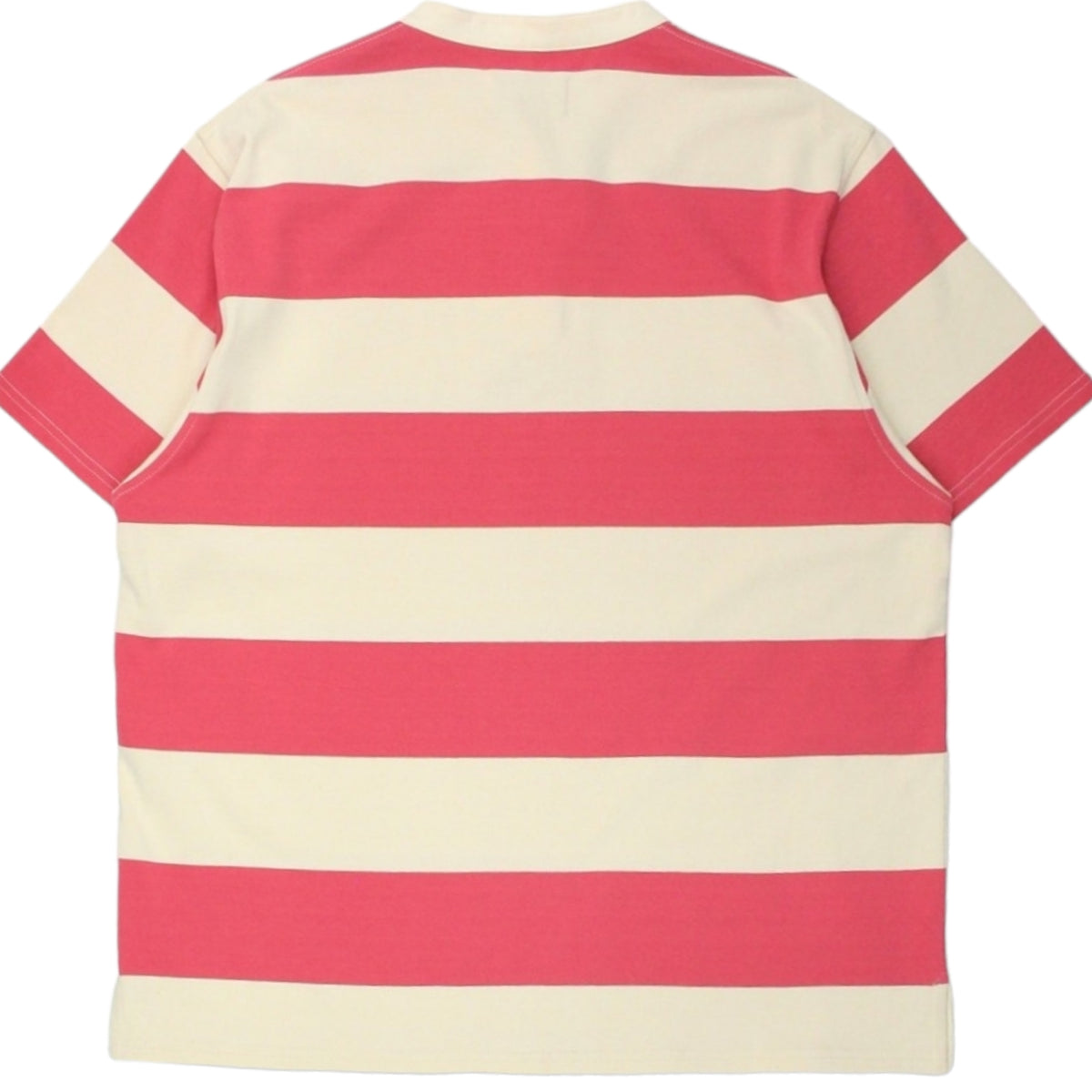 YMC Ecru/Red Merve Rugby Shirt