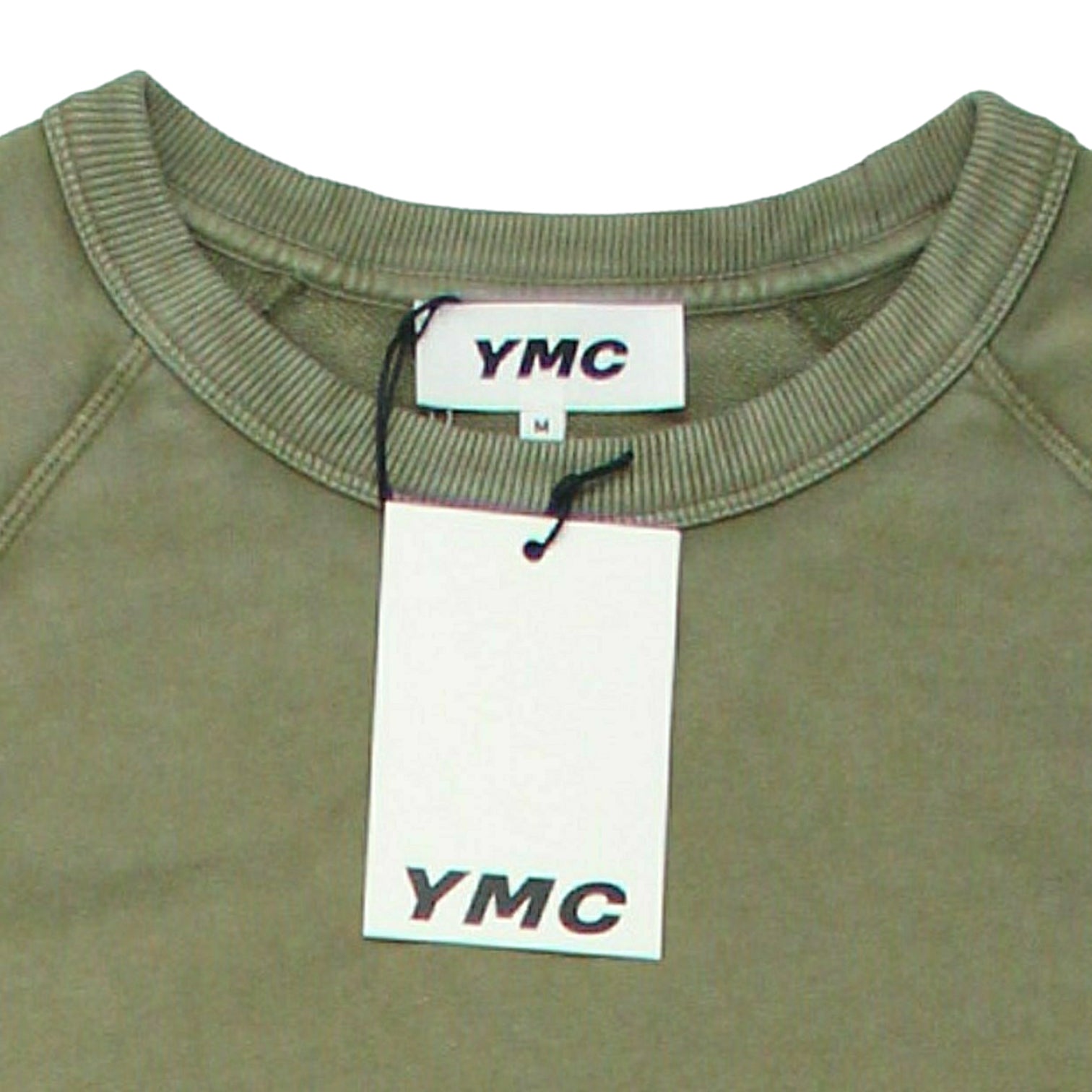 YMC Olive Shrank Sweatshirt