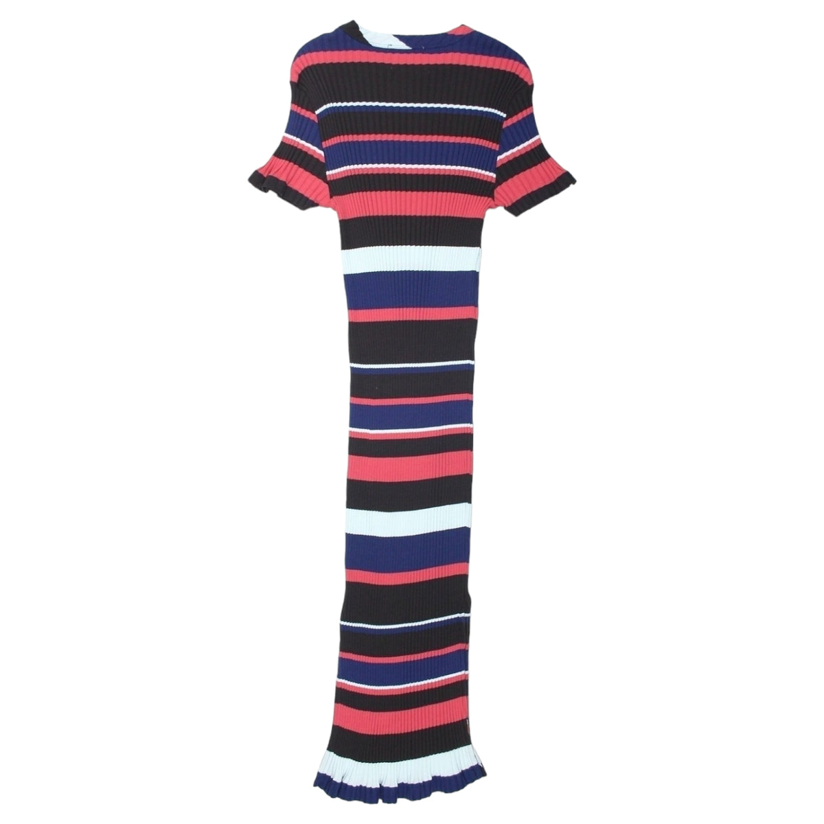 YMC Brown/Multi Rib Tube Dress