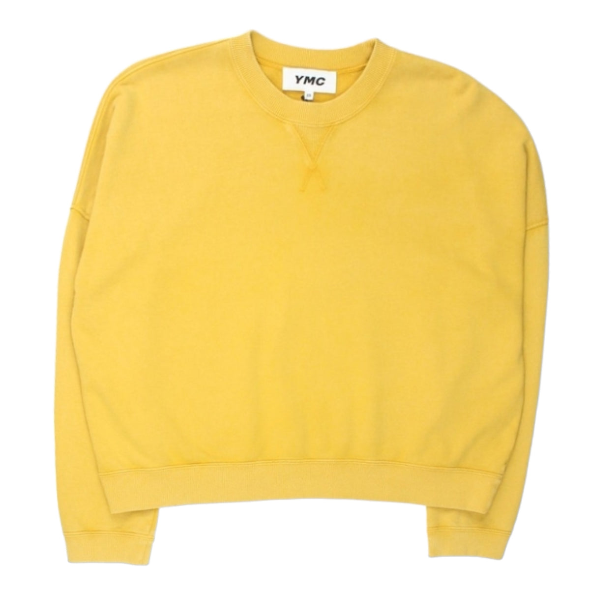 YMC Yellow Almost Grown Sweatshirt