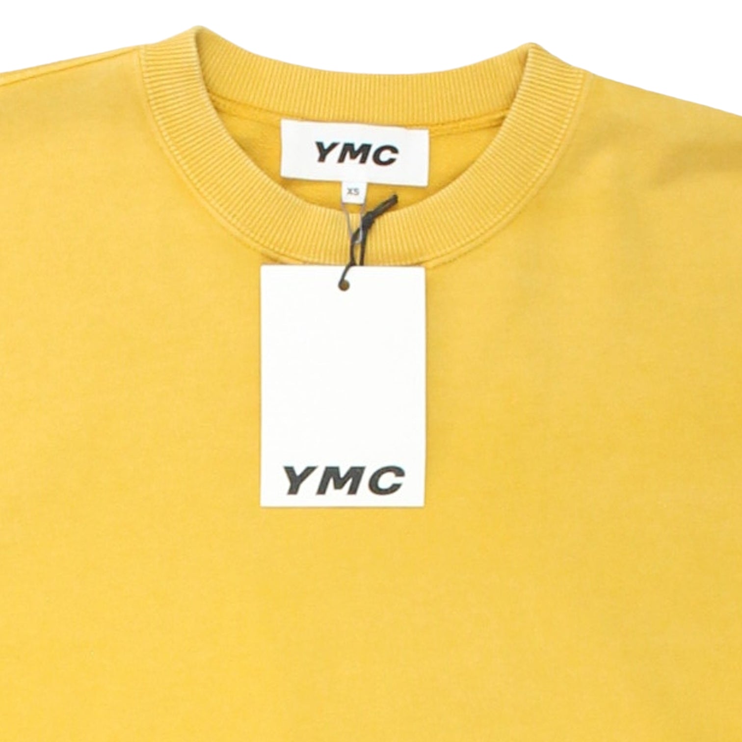 YMC Yellow Almost Grown Sweatshirt