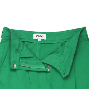 YMC Green Pleat Pants