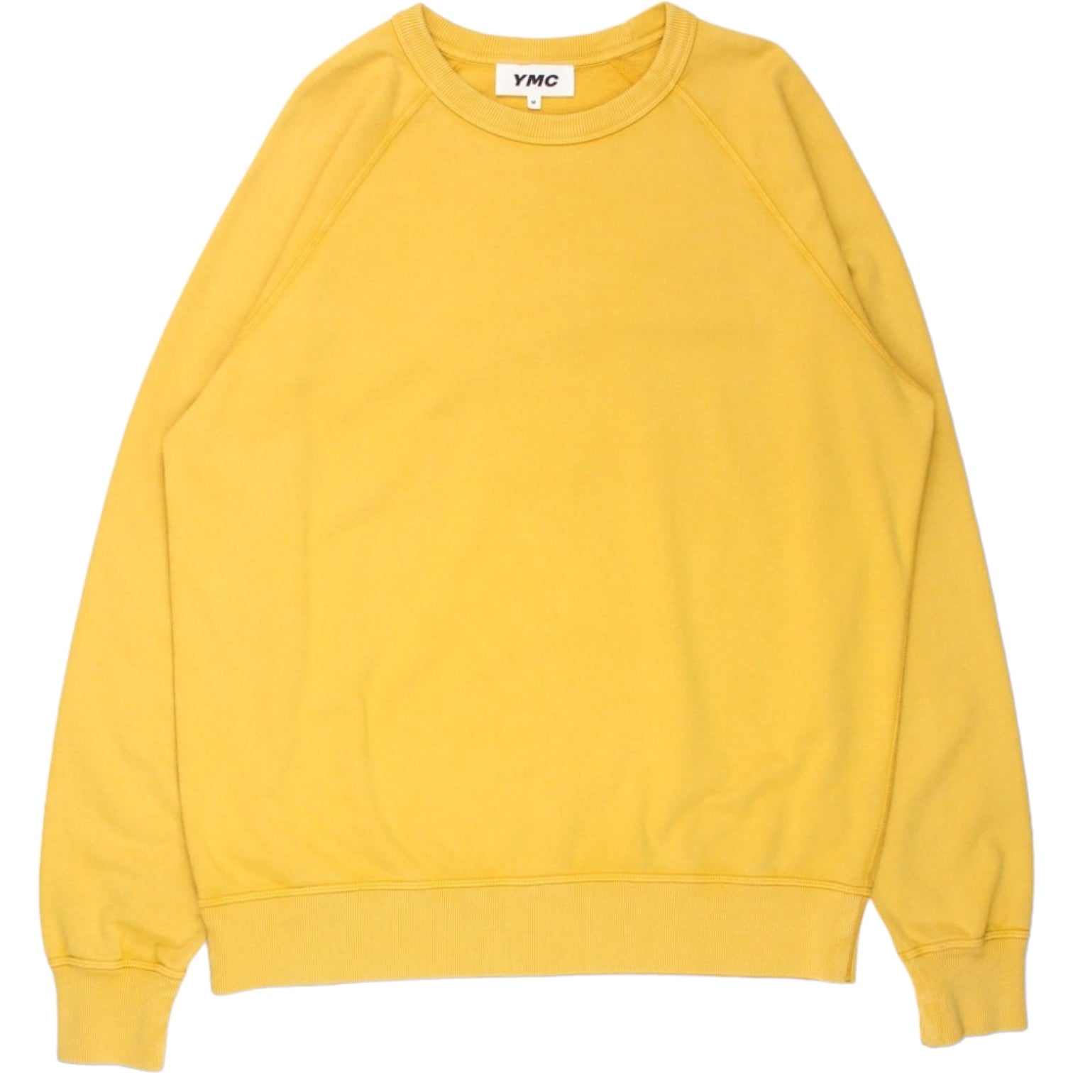 YMC Yellow Overlock Sweatshirt