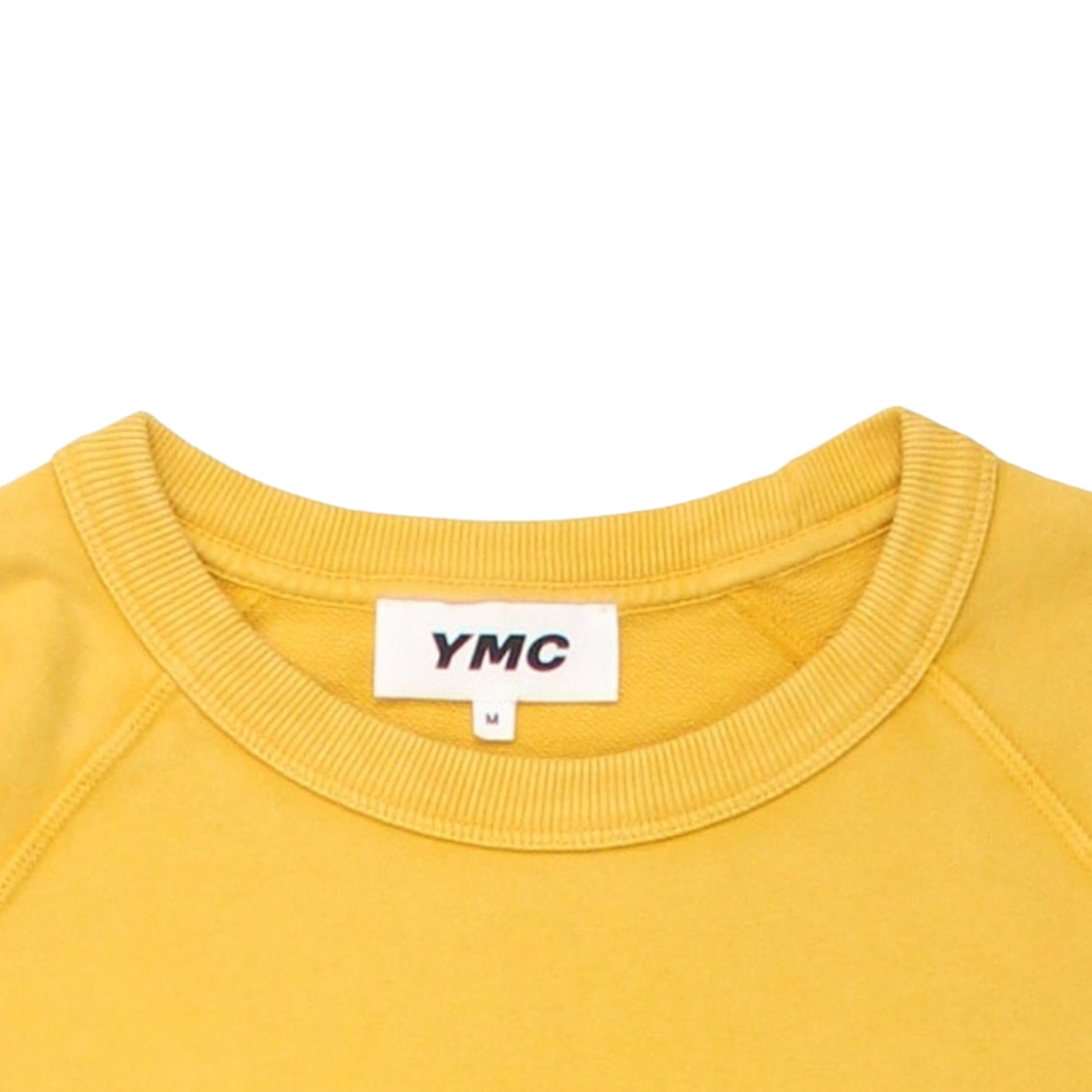 YMC Yellow Overlock Sweatshirt