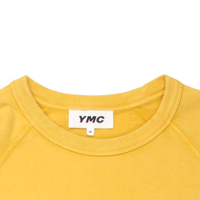 YMC Yellow Overlock Sweatshirt