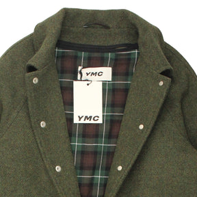 YMC Green Tweed Padded Jacket