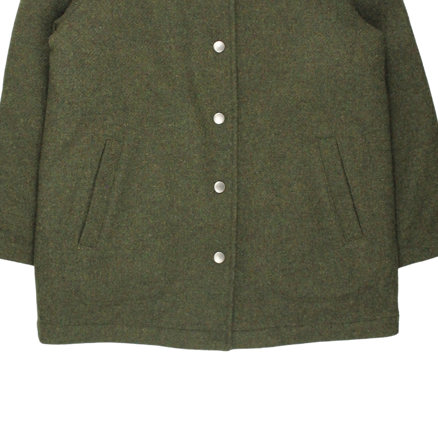 YMC Green Tweed Padded Jacket