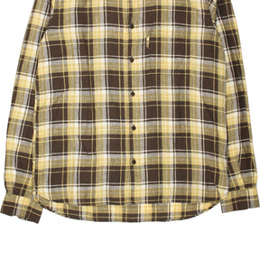 YMC Brown/Multi Check Linen Shirt