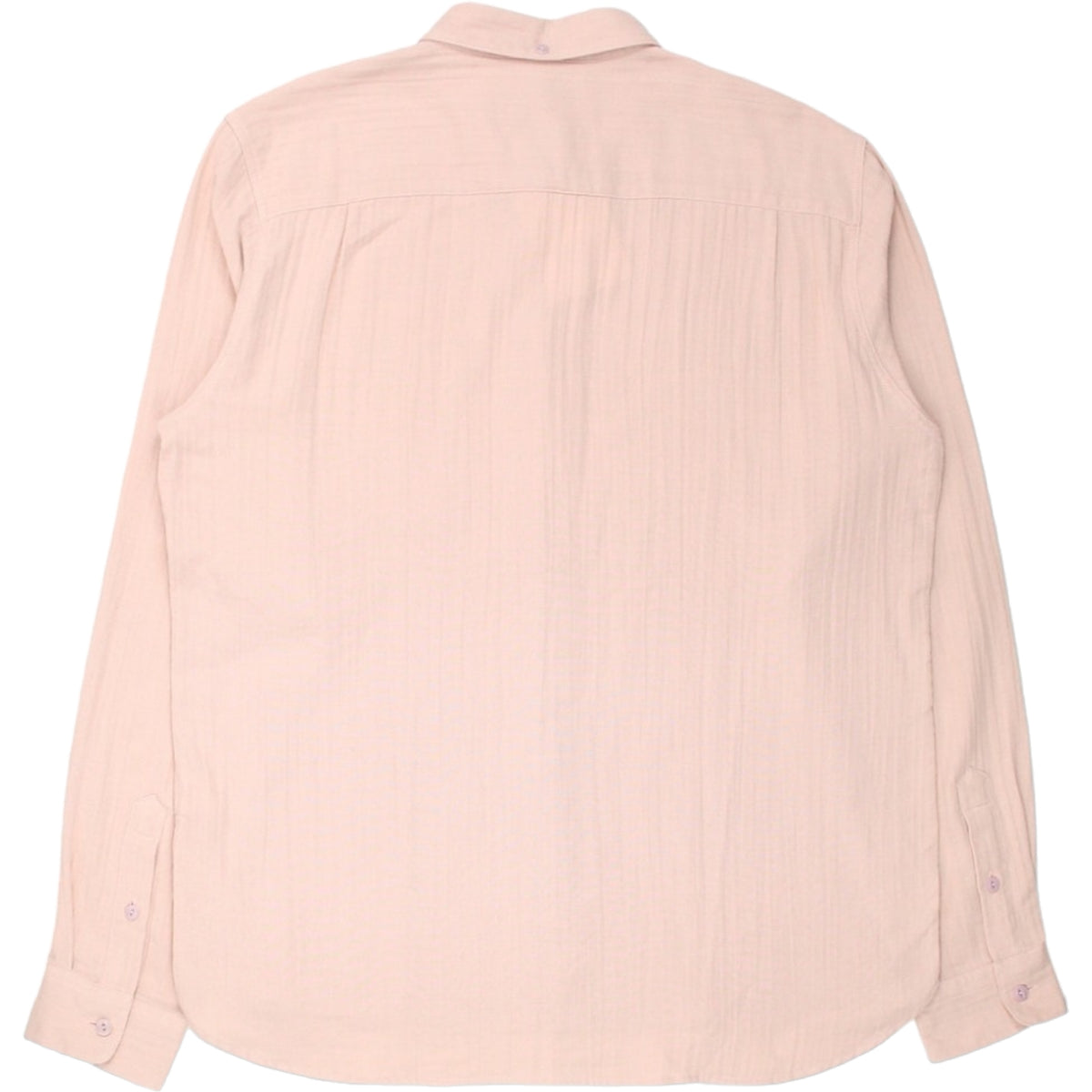 YMC Pink Crinkle Cotton Shirt