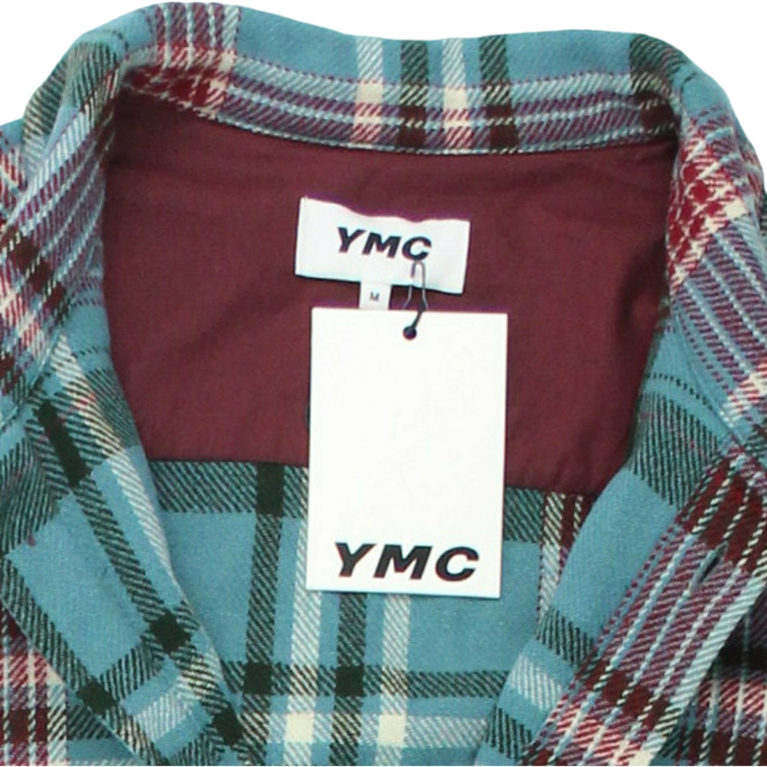 YMC Blue/Multi Plaid Gaucho Shirt