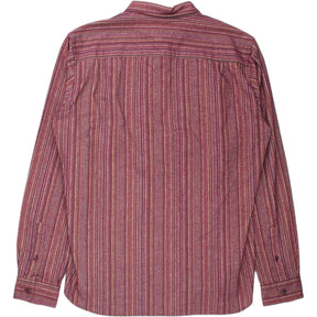 YMC Red/Multi Heavy Weave Shirt