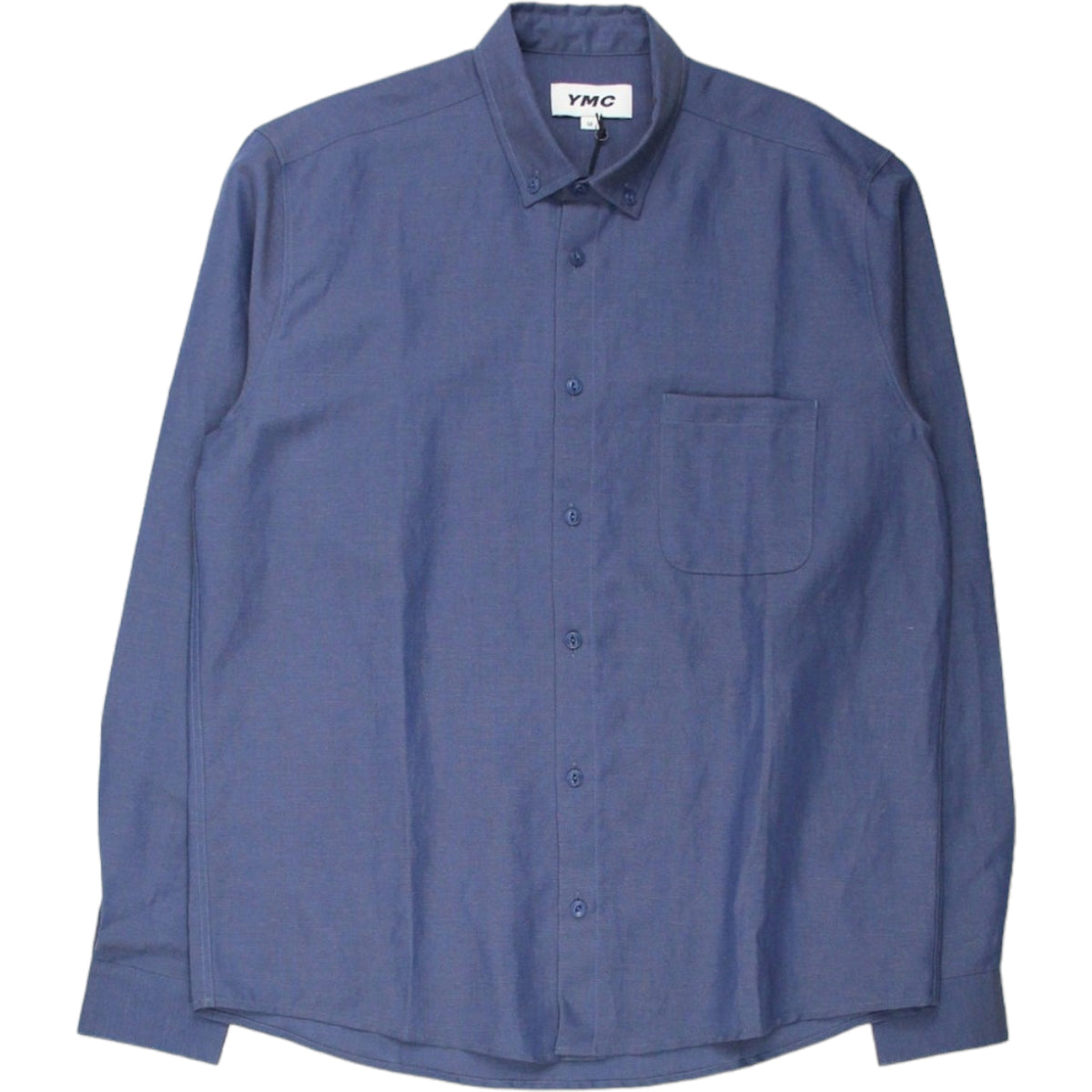 YMC Blue/Stone 2 Tone Shirt