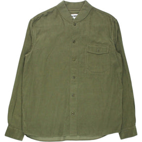 YMC Olive Needlecord Shirt