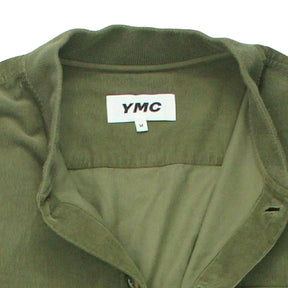 YMC Olive Needlecord Shirt