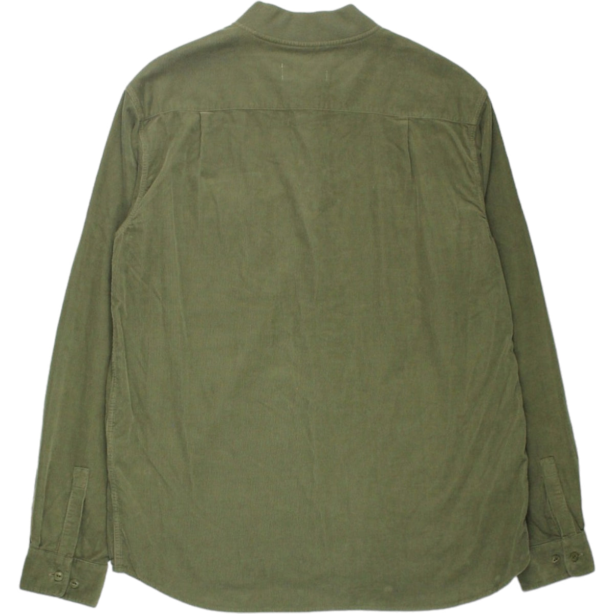 YMC Olive Needlecord Shirt