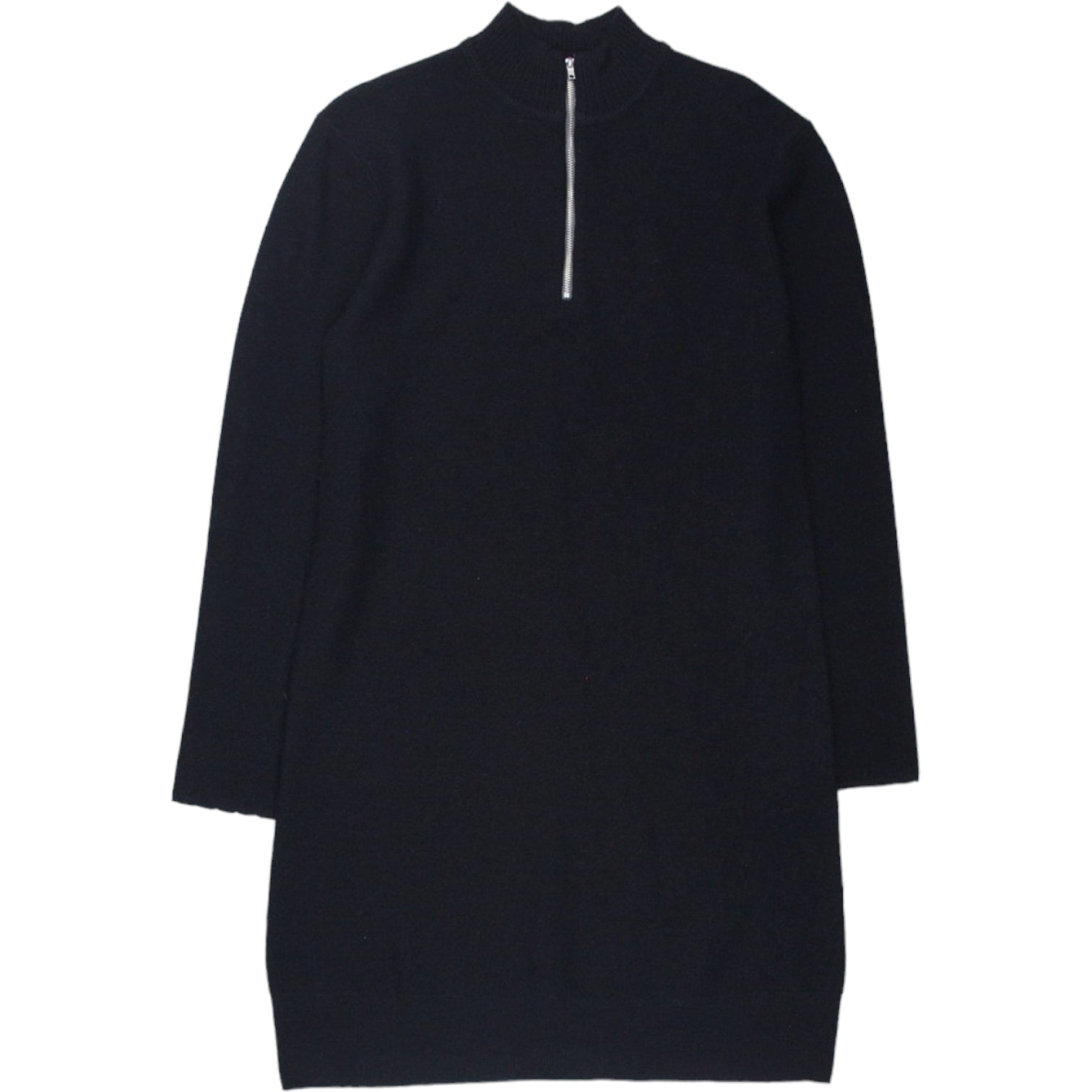 YMC Navy 1/4 Zip Knit Dress