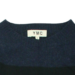 YMC Navy/Black Merino/Cashmere Jumper