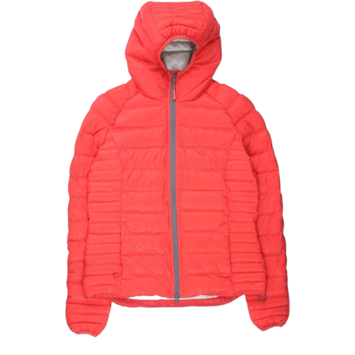 Canada Goose Red Quilted Hooded Jacket