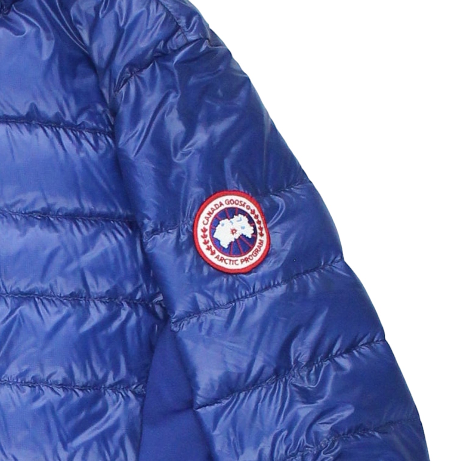 Canada Goose Blue Quilted Coat