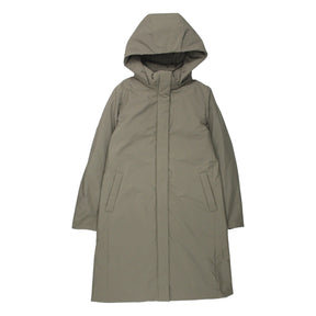 Uniqlo Olive Hybrid Down Coat