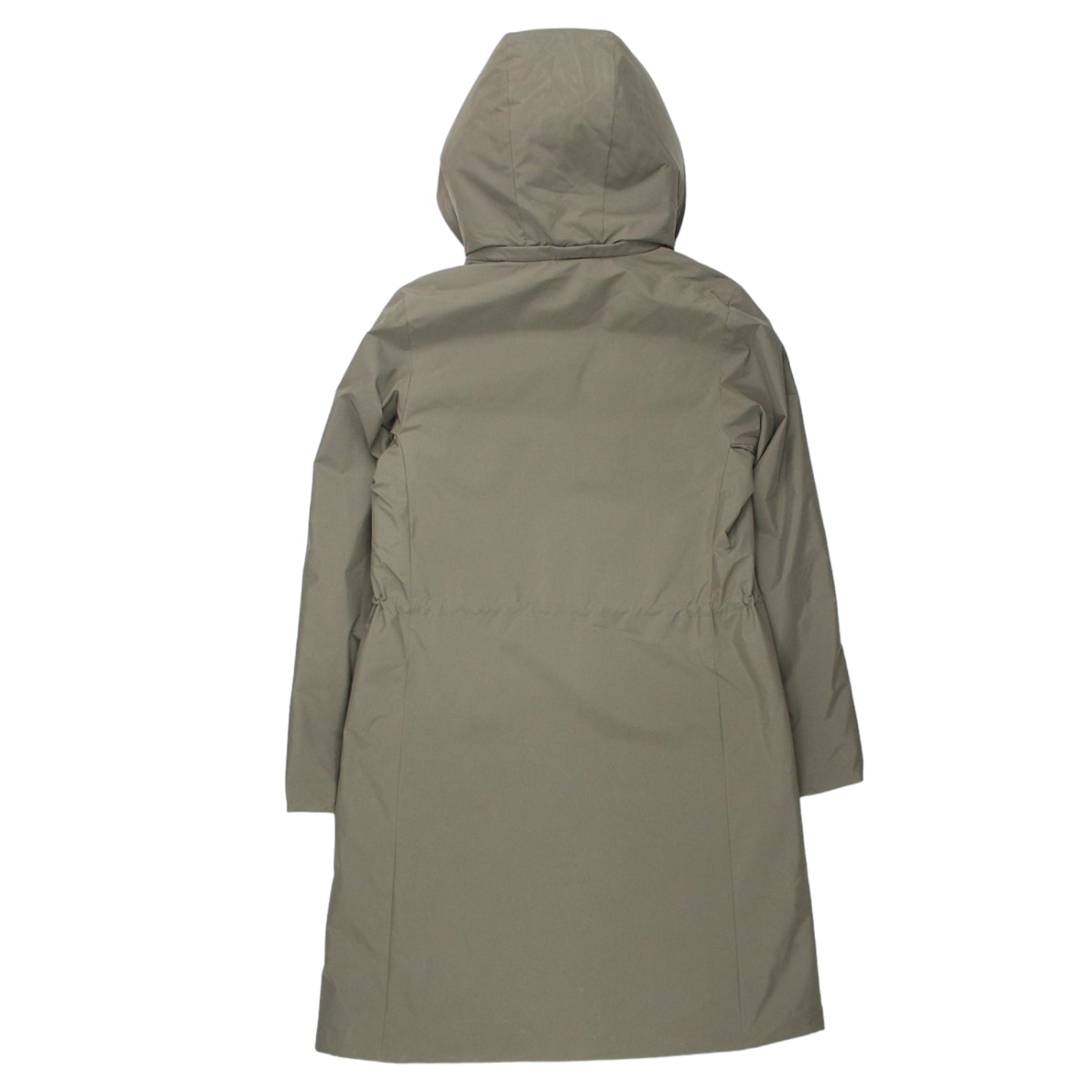 Uniqlo Olive Hybrid Down Coat