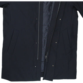 Uniqlo Black Hybrid Down Coat