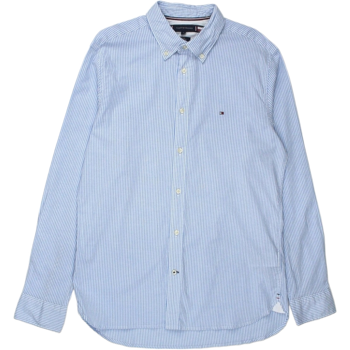Tommy Hilfiger Blue Stripe Oxford Shirt