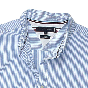 Tommy Hilfiger Blue Stripe Oxford Shirt