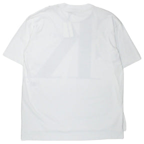 Calvin Klein Jeans White Graphic Tunic Tee