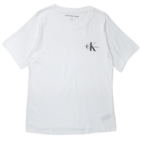 Calvin Klein Jeans White Logo Tee